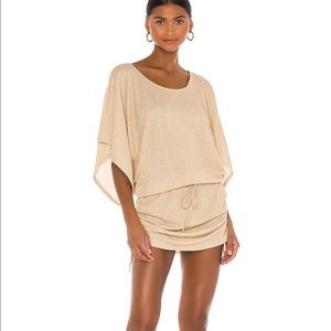 Cosita Buena South Beach Dress in Gold Rush